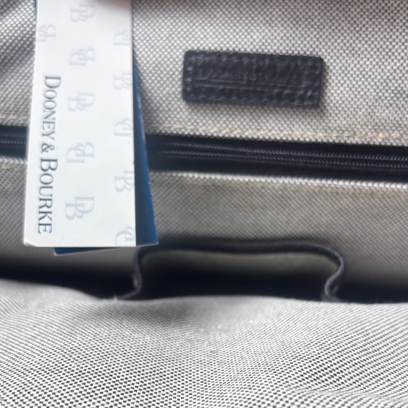 Dooney & Bourke Black Pebbled Leather Tote - Picture 7 of 7